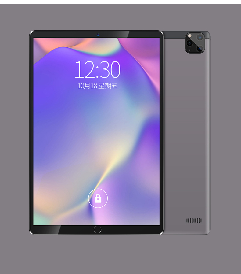 2020新款平板电脑ipad超薄12寸安卓全网暗夜绿续航升级版全网通5gwifi