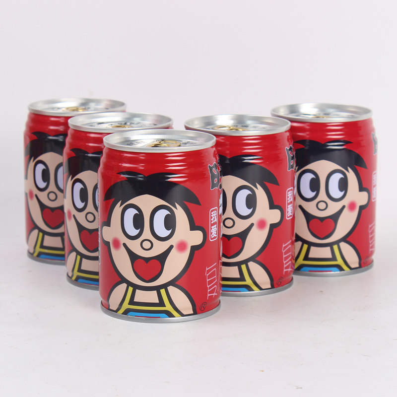 旺旺旺仔牛奶245ml*12罐装早餐牛奶饮料学生儿童含乳牛奶整箱批发