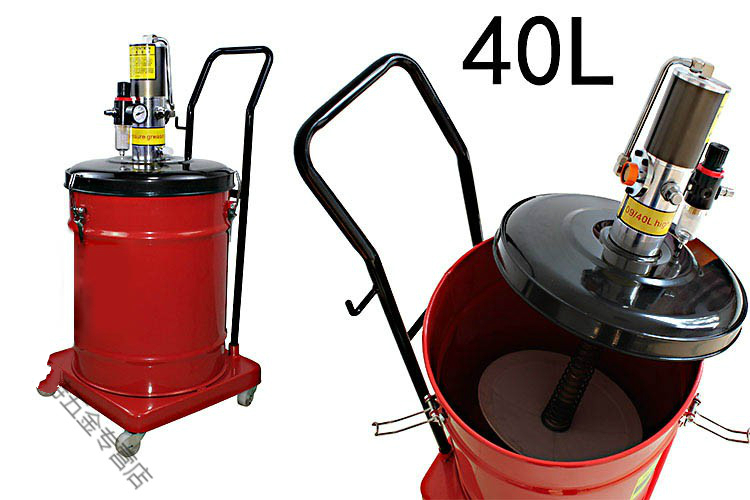 纳丽雅naliya气动高压油头油机注油机抽油机油泵气压注油机牛油12l