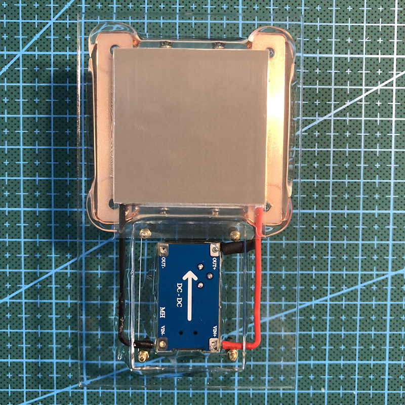 手机降温半导体制冷散热器苹果安卓通用热diy非水冷吃鸡神器 亚克力竖