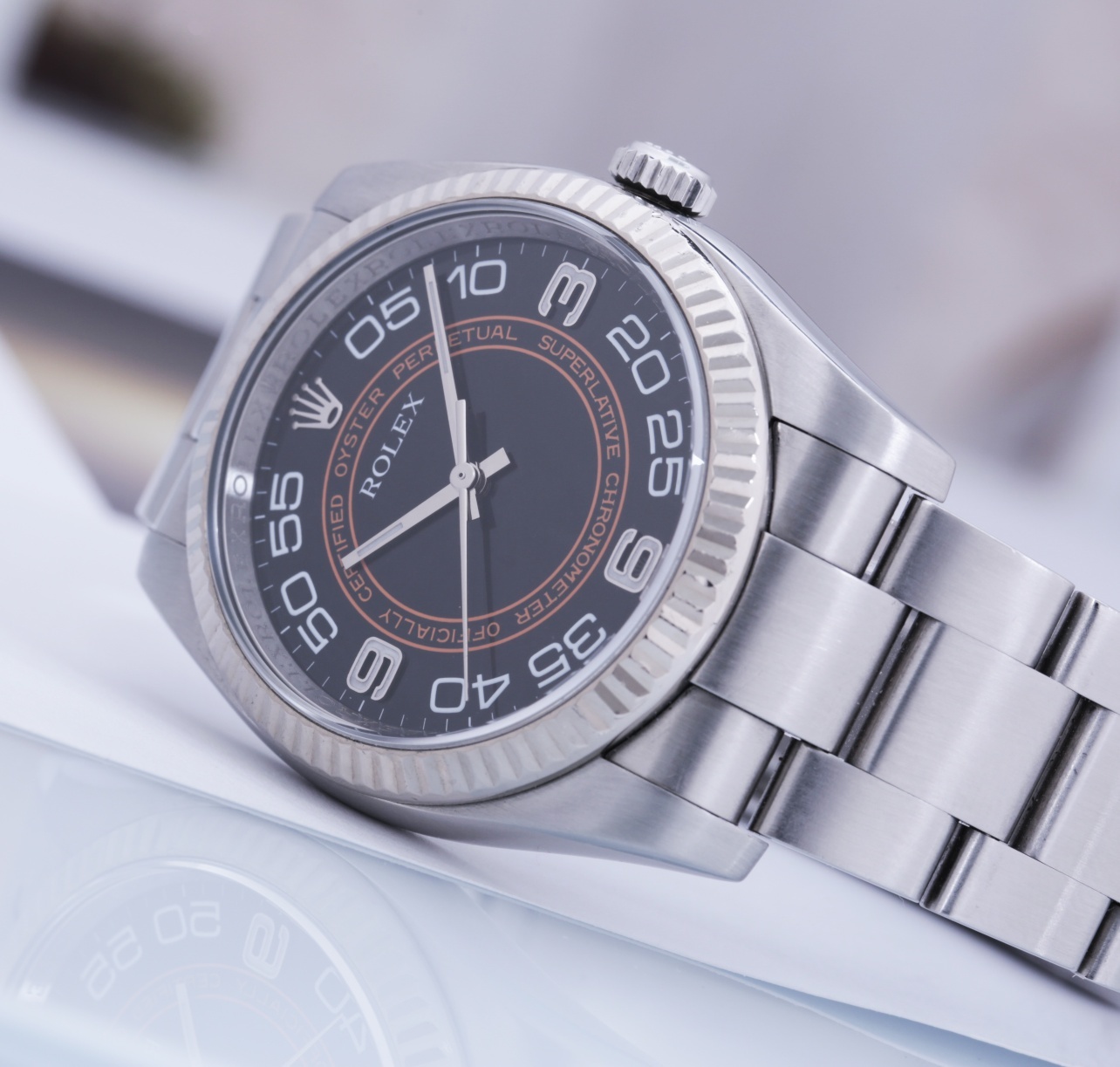 二手95新劳力士男表蚝式恒动系列116034自动机械手表二手正品