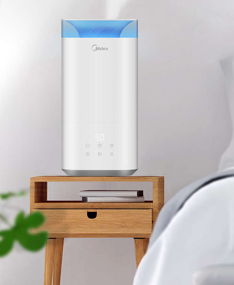 美的mideasc3c40b加湿器家用香薰加湿器上加水智能恒湿办公室落地