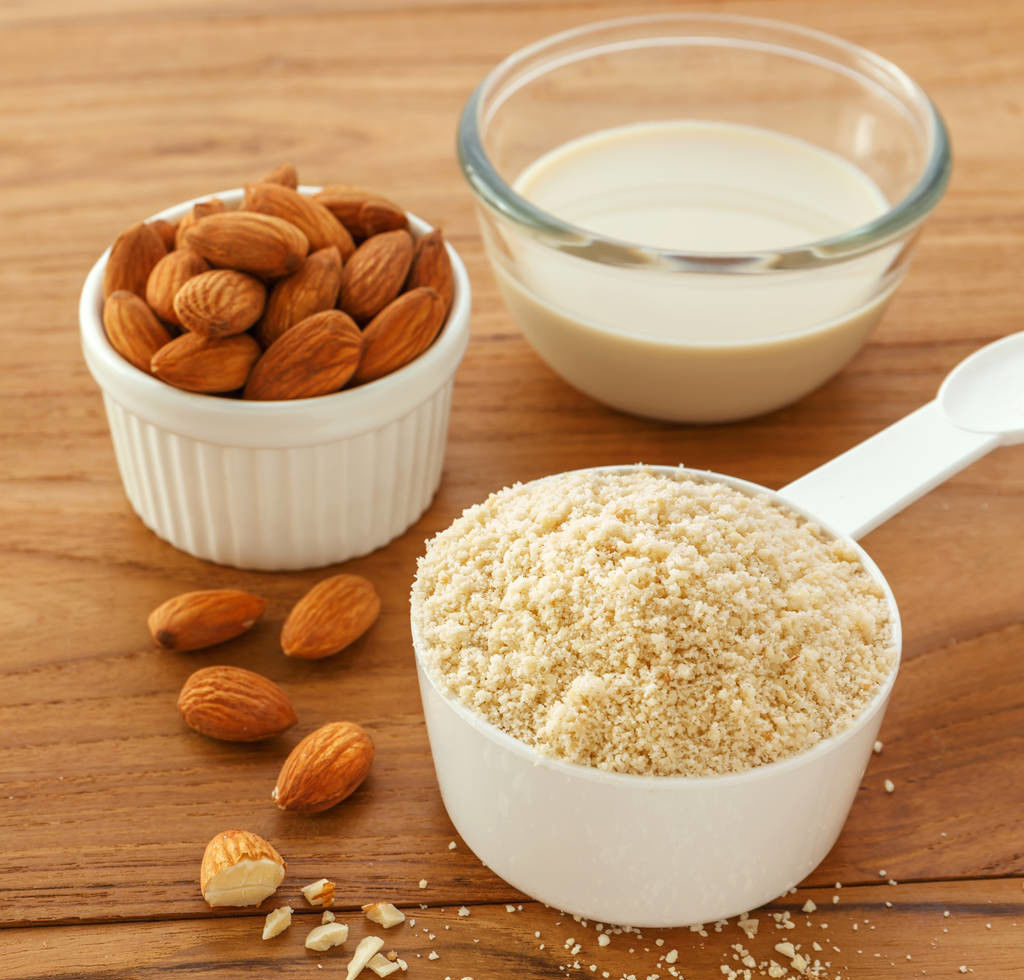 杏仁粉 炒杏仁粉 坚果烘焙 甜杏仁 500克 500克