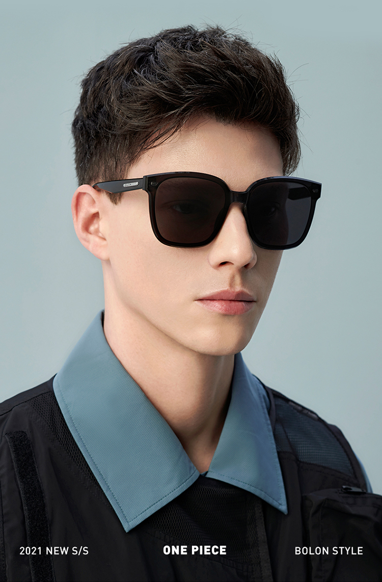 bolon暴龙眼镜2021新款太阳镜王俊凯同款男女个性潮墨镜bl5055