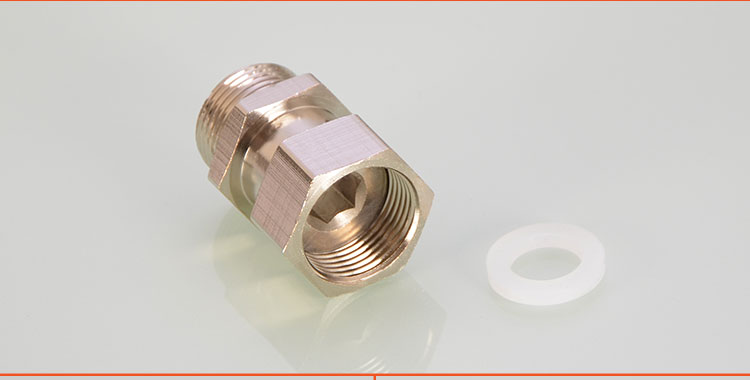 46分铜管件dn15内外丝活接管古g12双内丝直接直通单边活接头