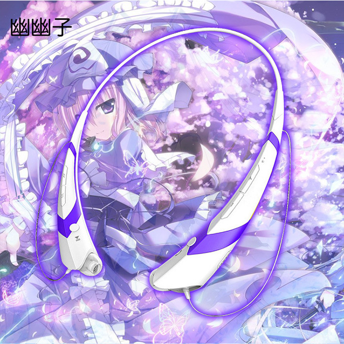 初音未来概念耳机动漫周边主题运动无线蓝牙耳机耳麦圣诞金木研楪祈