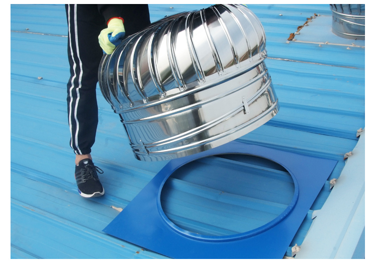 永森瑞门用配件型号 定做 不锈钢无动力风帽600型屋顶通风器400型风机