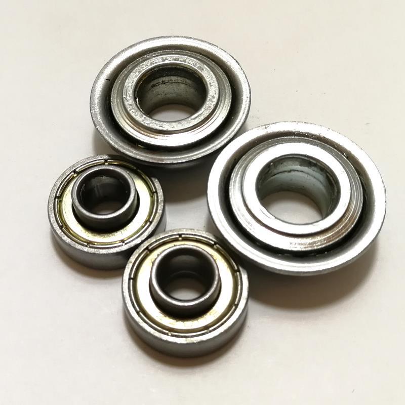 轮椅轴承专用带沿碗型轴承前叉转向专用立轴耐磨加厚特价1个