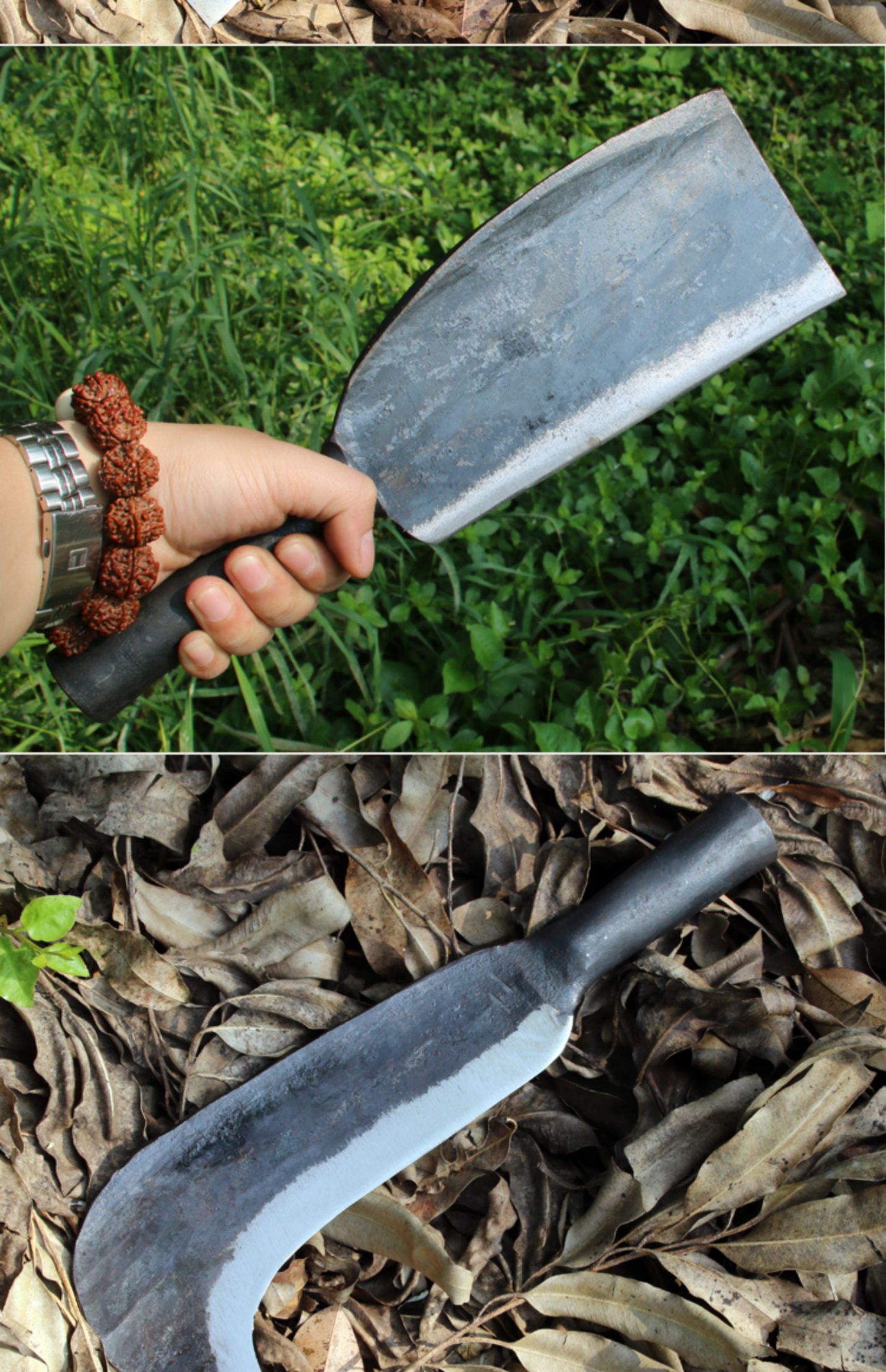 农具 jing ping手工劈柴甘蔗小镰刀勾枝破竹修枝开路篾刀农用刀【价格