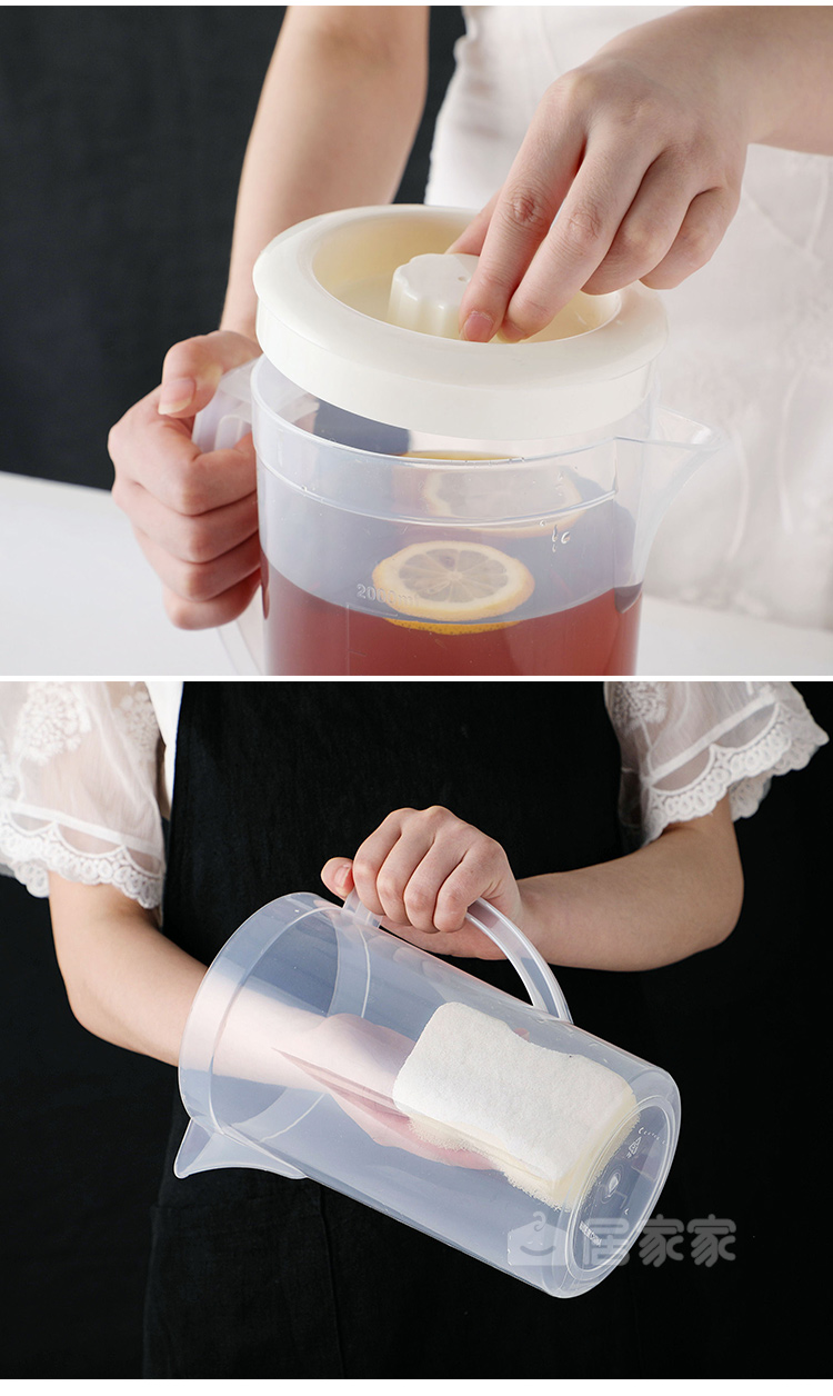 封后(fenghou)家居器皿595450217194 塑料冷水壶大容量凉水壶家用