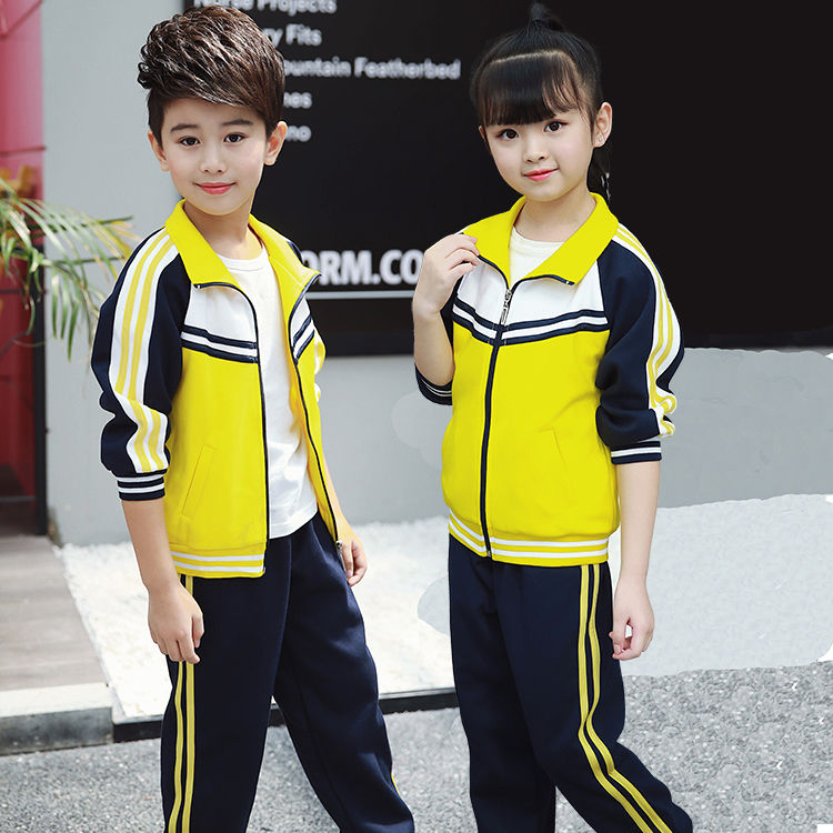 《新款幼儿园园服春秋装运动套装秋冬装老师小学生校服春季班jjqcpljs