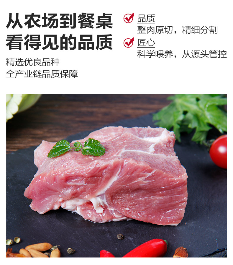 cp猪肉 正大食品(cp)精品冻前腿肉500g 袋装【价格 图片 品牌 报价】