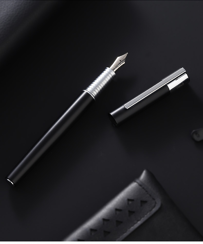 hero英雄牌钢笔8205明尖铱金笔男士商务生日礼物送礼支持定制