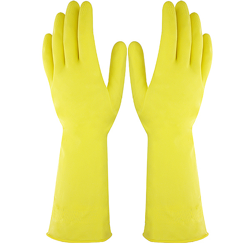 思高薄巧手套 天然橡胶厨房家用耐用防滑家务洗衣洗碗手套