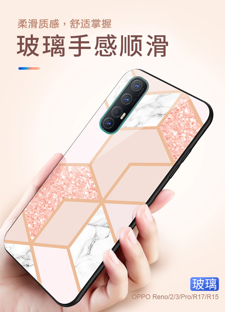 opporeno2手机壳opporeno女款r17网红findx升降r15全包reno3个性r15x