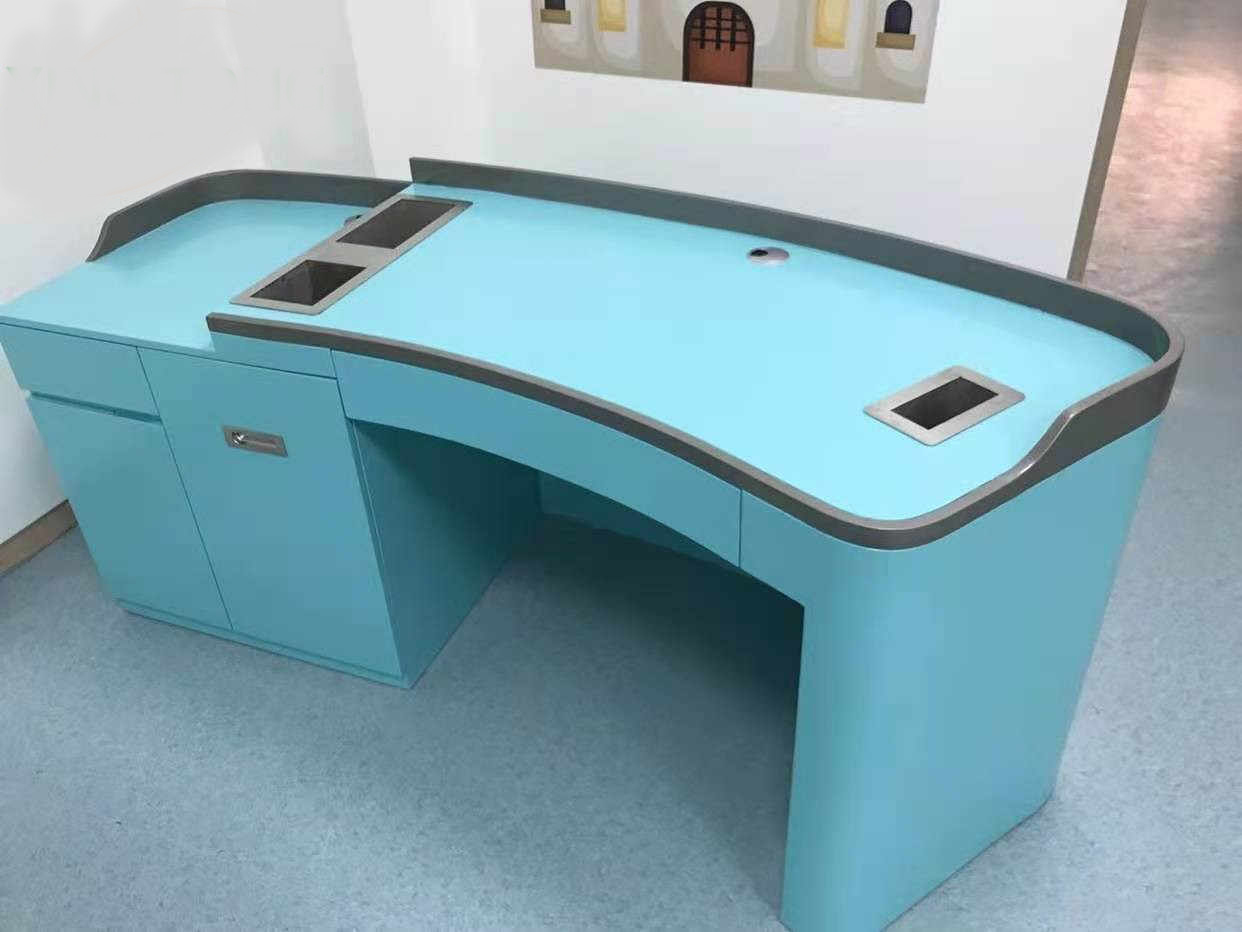 草野家具预防接种台预检分诊桌抽血台儿科疫苗注射桌导诊台cy-4033