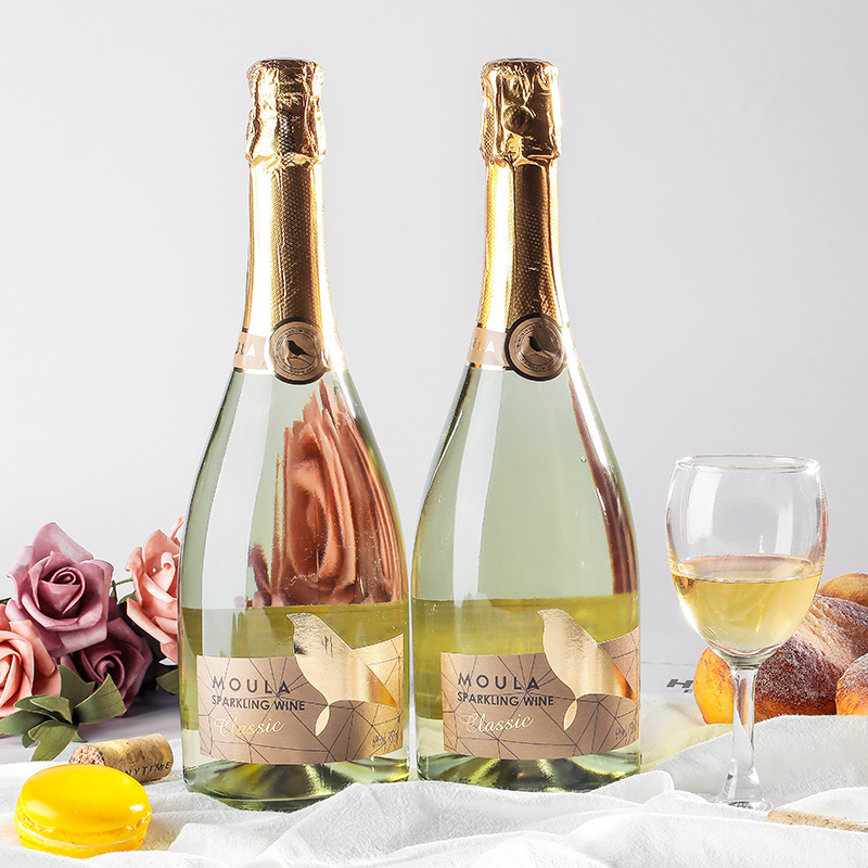 慕拉(moula)冰酒 莫斯卡托起泡酒 清新女士少女经典起泡酒 甜型白葡萄