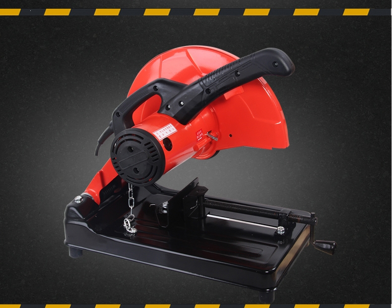 台式机型材钢材355大功率切割机理线家五金无齿锯家用220v单相多功能