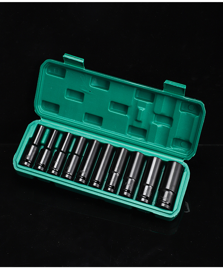 电动扳手配件内六角板手832大飞加长汽修机修风炮套筒头组套装