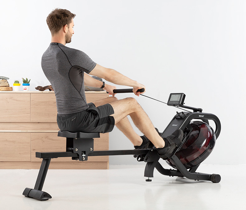 小乔水阻划船机家用多功能室内健身运动器材商用智能超静音划船器 水