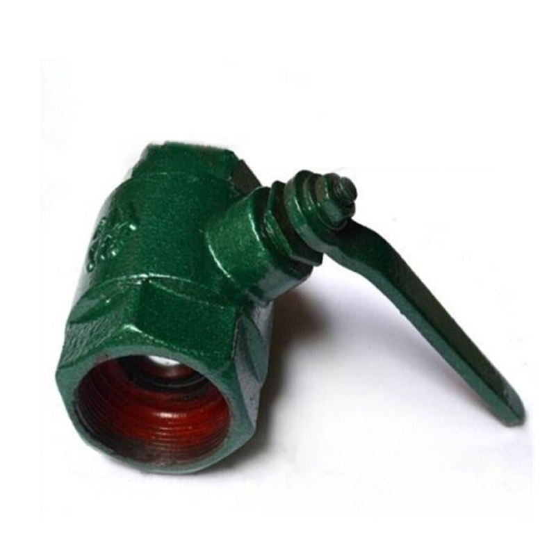 ol 绿色烤漆球阀 铸铁球阀 工程用铁阀门 铁球阀 dn20 直径20