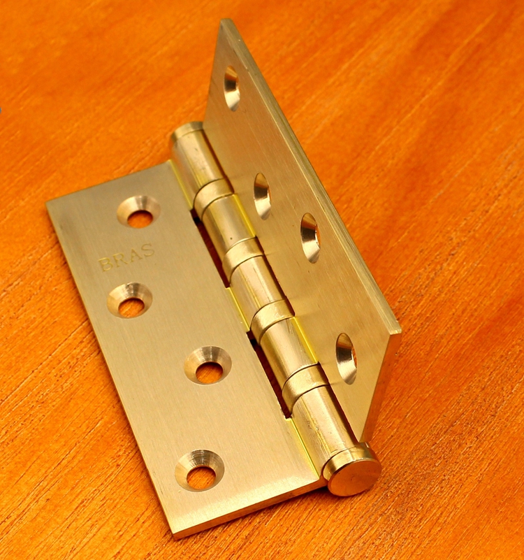 定做加厚纯铜合页铰链大门木门平开全铜4寸仿古古典轴承铜合页静音sn