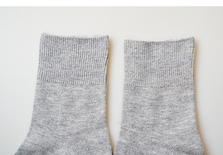 四季松口袜老年袜子袜女士中筒袜老人宽口月子袜孕妇不勒脚