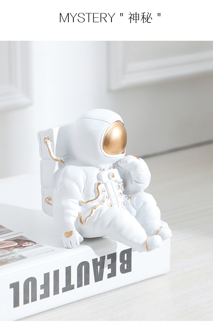 享动抖音同款网红车载宇航员汽车内饰品摆件太空人男士小创意玩偶装饰