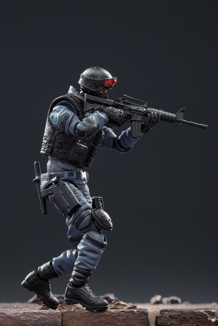 暗源兵人手办军事士兵玩具军人模型特种兵人偶可动女穿越火线儿童