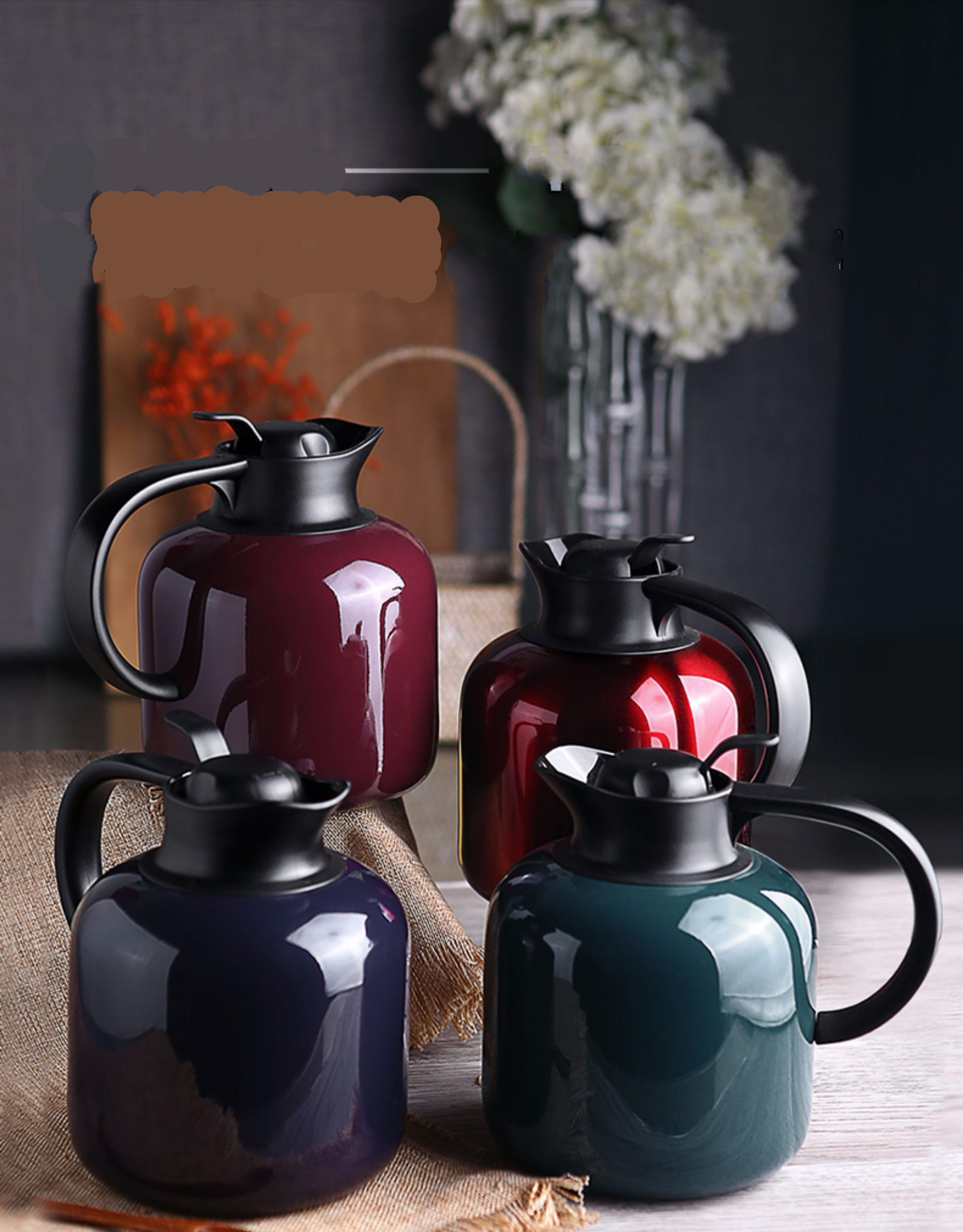 保温壶家用304不锈钢保温水壶车载复古欧式热水瓶保暖壶