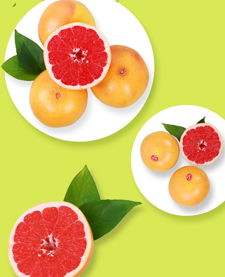 青孖集 南非西柚8个装单果250-350g 红心西柚孕妇当季水果葡萄柚大果