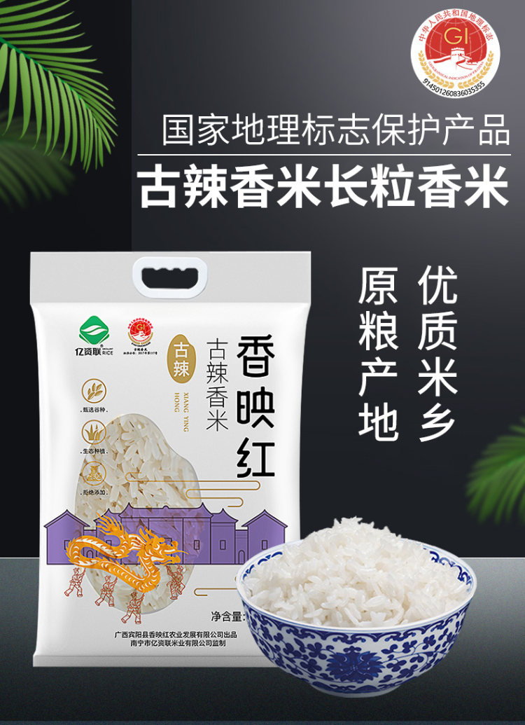 广西大米5kg宾阳古辣香米10斤当季新米南方长粒香米优质丝苗米