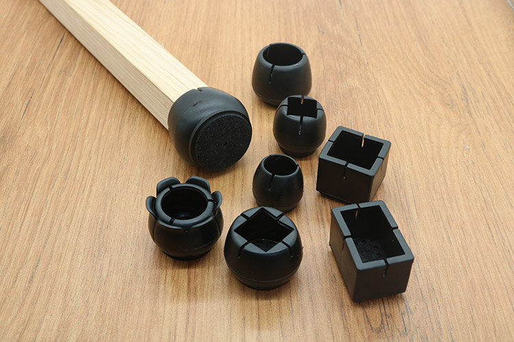 保护家具脚垫防滑耐磨硅胶椅子脚套桌椅脚套桌椅脚垫凳子腿套12号黑色