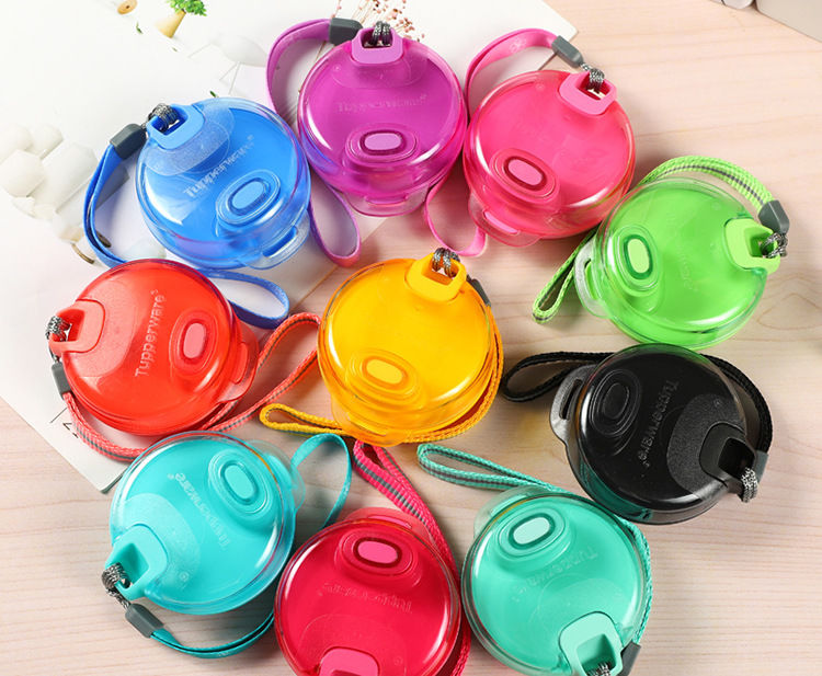 特百惠水杯盖配件400ml杯盖原装晶彩茶韵杯子母盖防漏杯盖400ml薄荷蓝