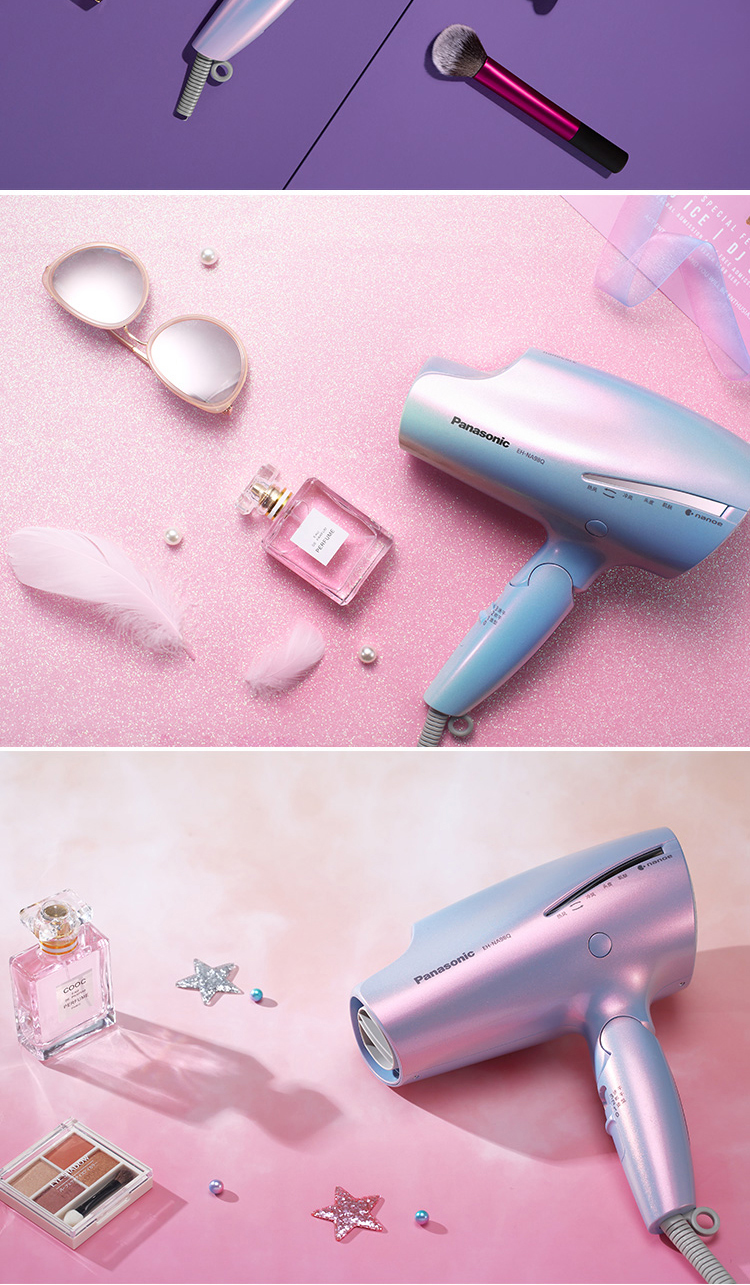 松下(panasonic)电吹风 礼盒装eh-na98q家用人鱼姬3档限定版大功率冷