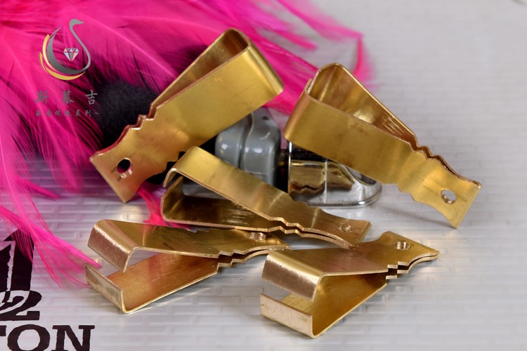 夹胡子的夹子拔胡子胡须眉毛夹子镊子钳子纯铜平口拔毛神器男士工具