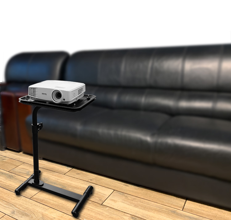 小号桌面支架25x22cm投影仪投影机仪伸缩支架落地架床头沙发边靠墙