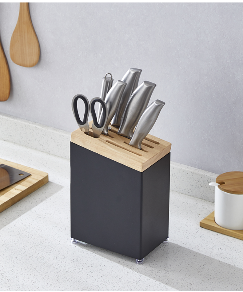 haoyangdao北欧风刀架厨房用品多功能刀具收纳架家用刀架子菜刀架刀座
