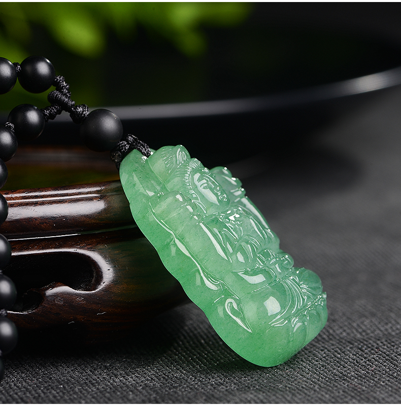 石头记(istone)时尚吊坠/项链117401501 石头记东陵石千手观音玉佛