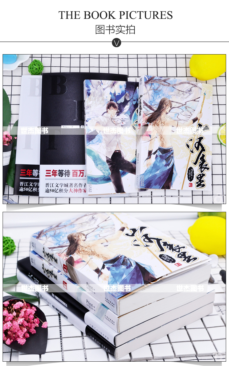 正版 山河表里 大哥 priest 小说全套4册 古风幻想历史架空正能量励志