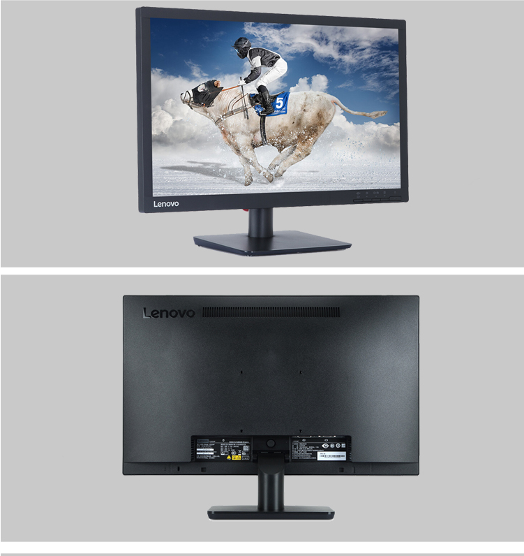 联想lenovols2224a215英寸全高清电脑显示器led背光支持壁挂不闪屏vga