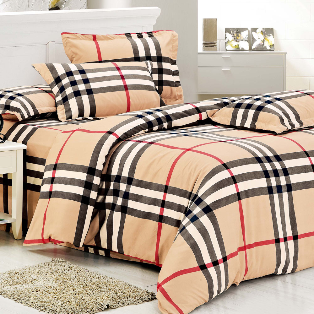 被窝窝羊绒棉床品柔软舒适双人四件套被套床单枕套