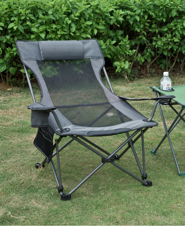 旅游折叠椅钓鱼躺椅便携式沙滩迈高登午休床户外休闲垂钓鱼沙滩躺椅子