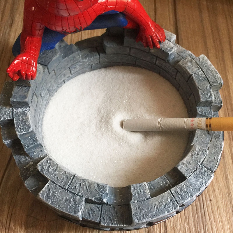 烟灰缸专用灭烟沙神器酒店烟灰缸垃圾桶沙子保护烟灰缸造景白沙