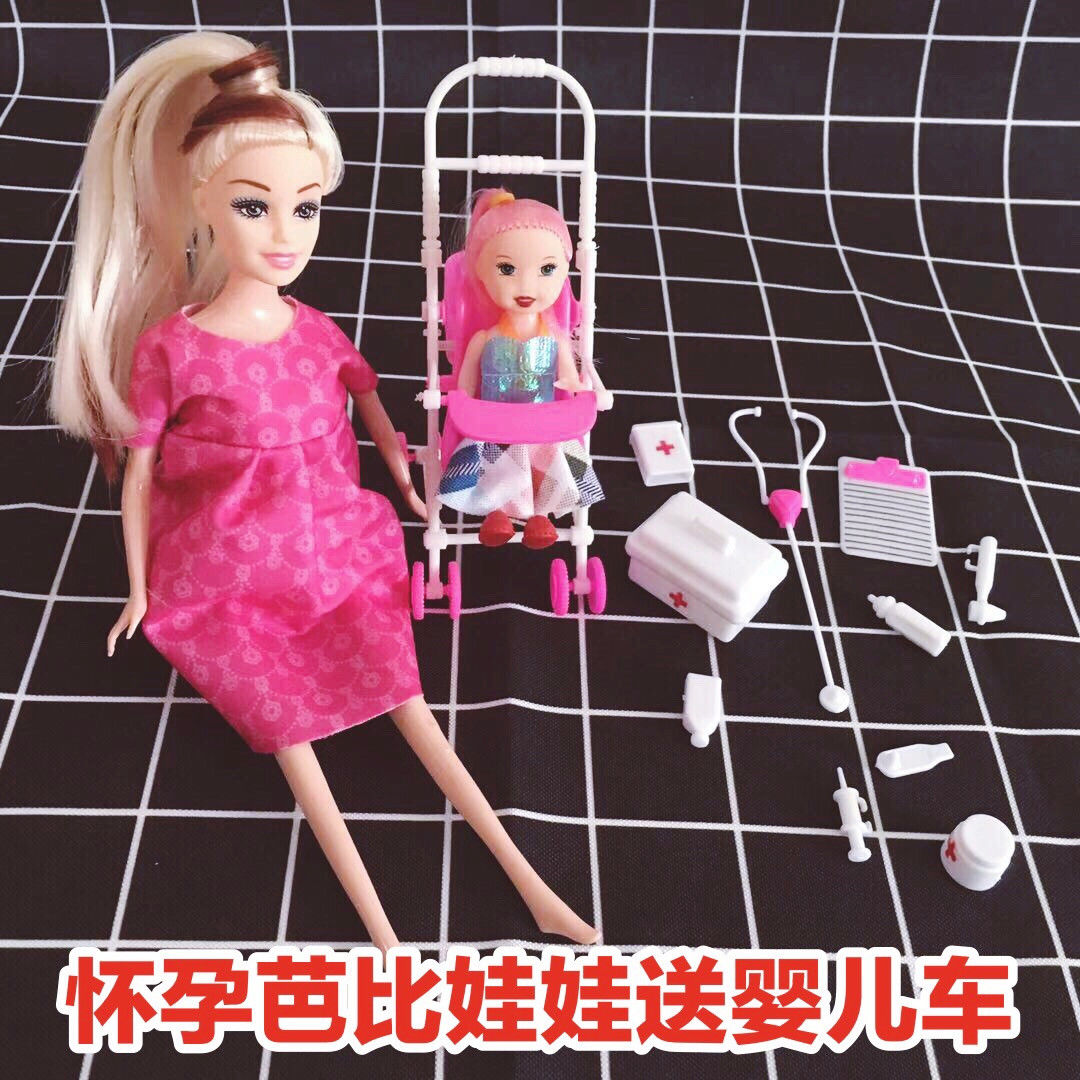 小伶大肚子生宝宝图片