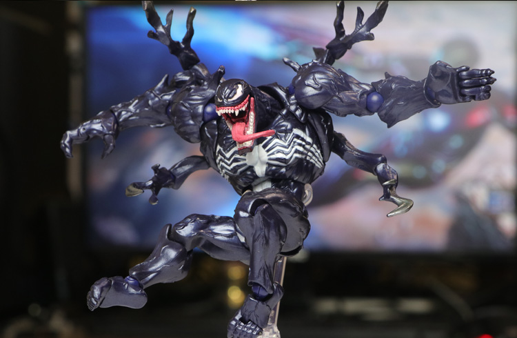 正确版本毒液关节可动人偶模型手办玩具玩偶蜘蛛侠漫威套装毒液d款