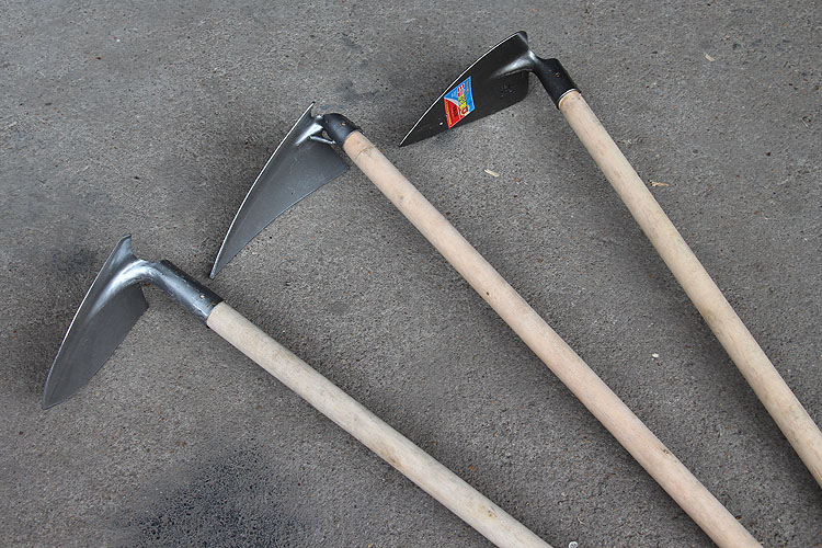 敬平(jing ping)农具 jing ping三角锄头钢锻打三角耙矿山工地耙 石头