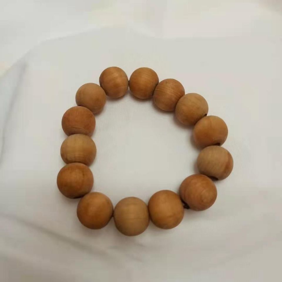 2厘米16颗 胡杨木老佛珠手串七八十年代老物件库存处理直径1.