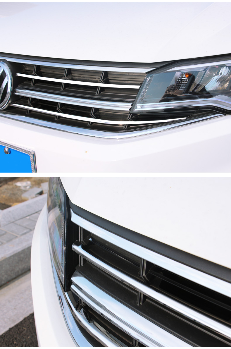 专用于19款全新宝来中亮条后杠亮条低