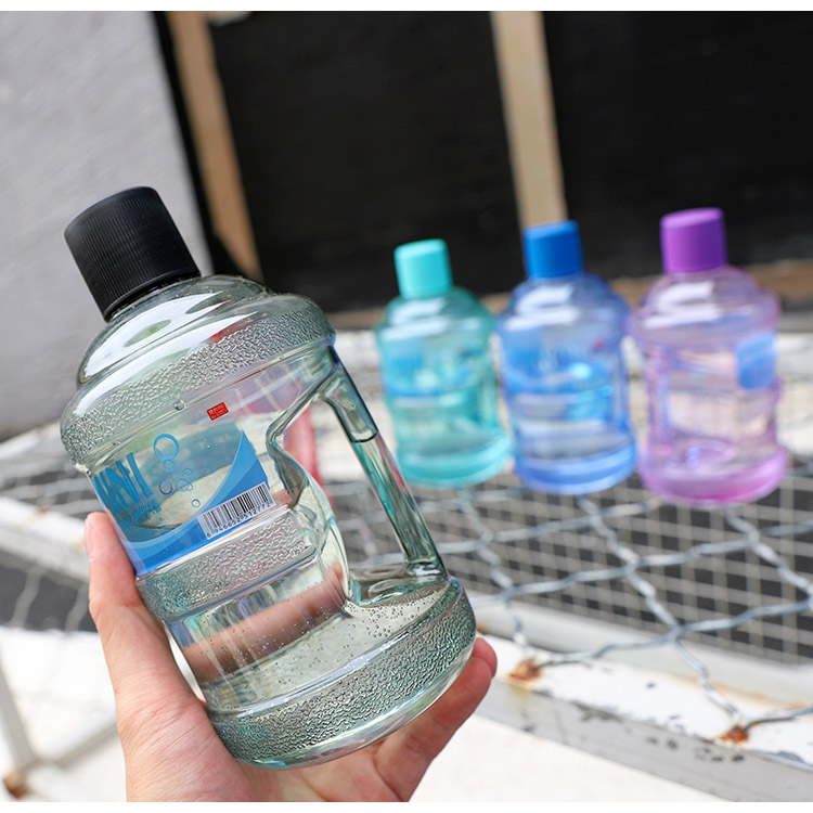 天便携饮水机水桶塑料水杯创意潮流抖音网红防摔随手杯可爱少女 定制